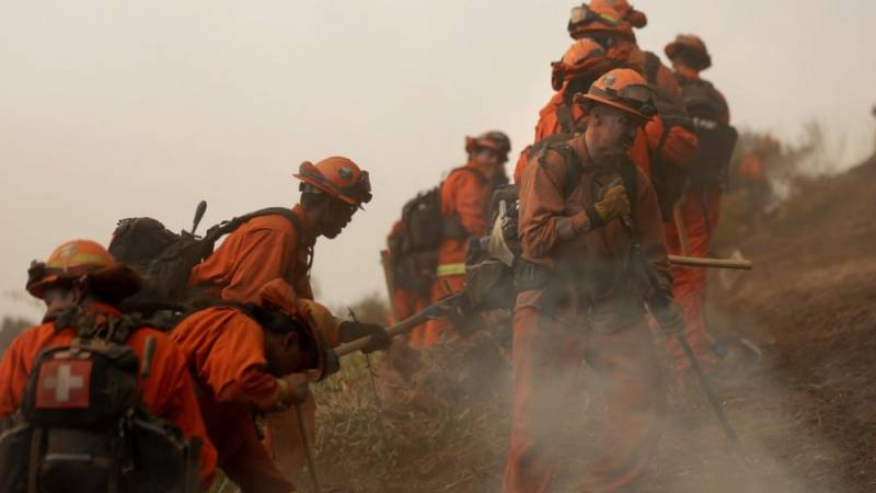 incendios en Estados Unidos