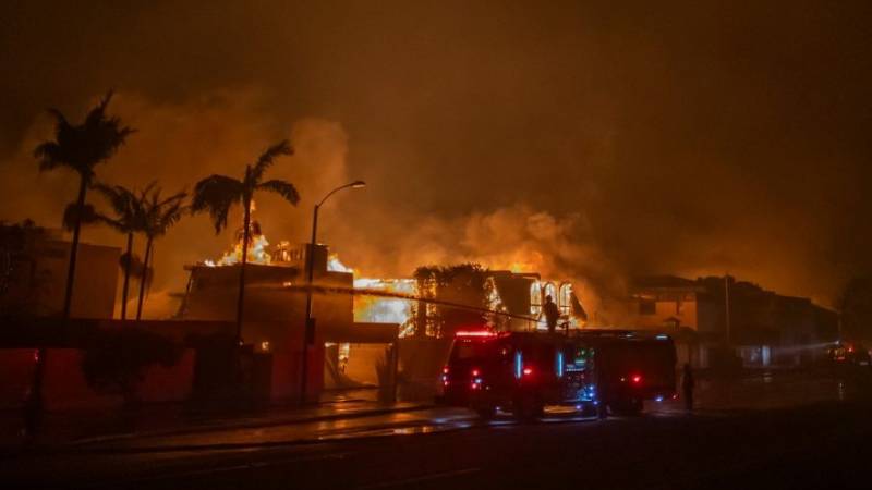 incendio en Los Ángeles 