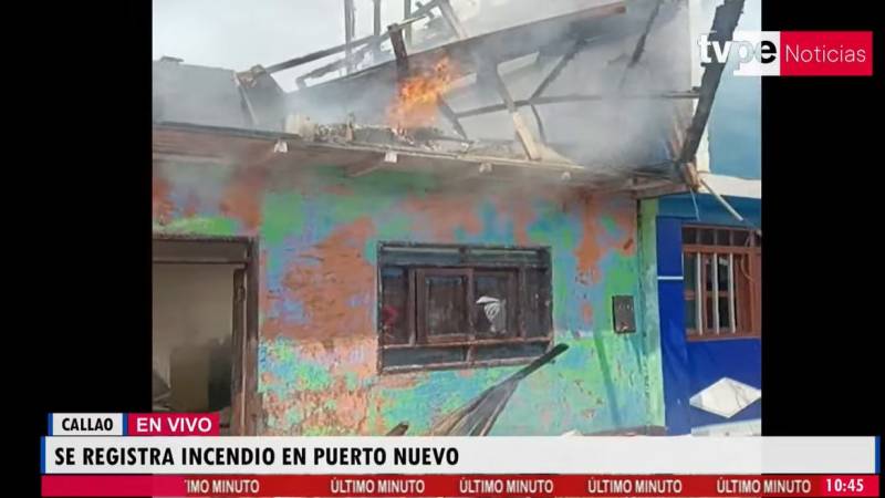 segundo incendio Puerto Nuevo, Callao