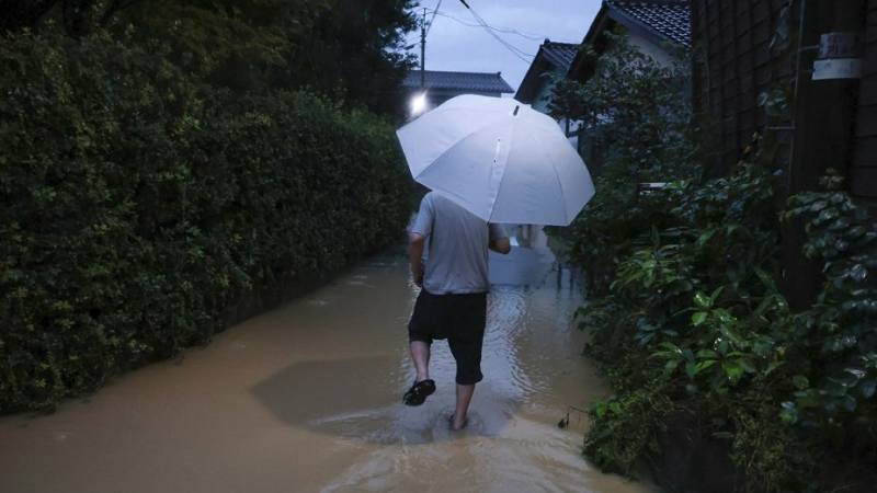 inundaciones en Japón