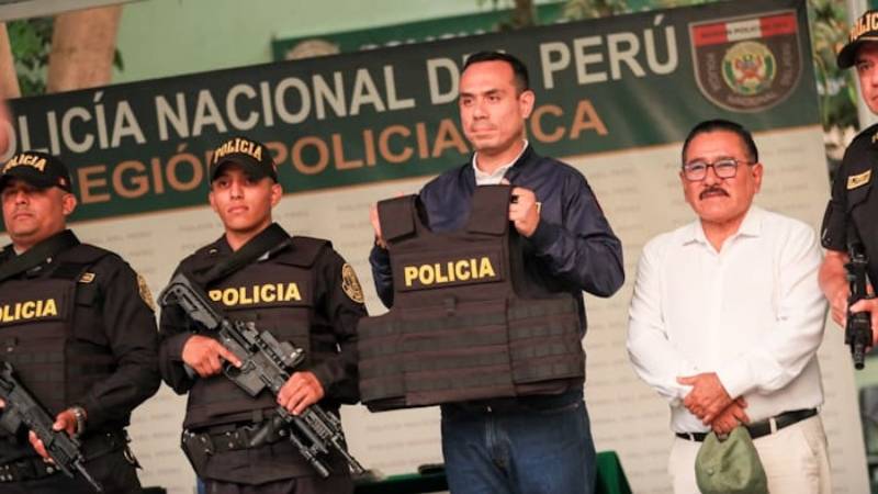 Presidente Jerí ica seguridad 
