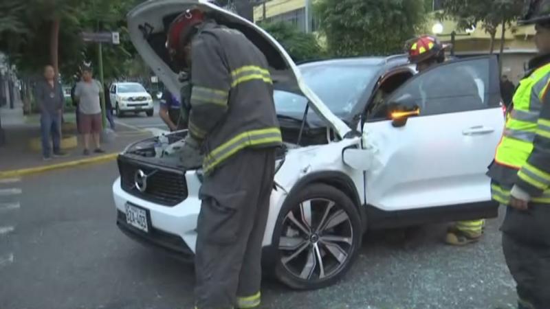 Jesús María Accidente Choque heridos