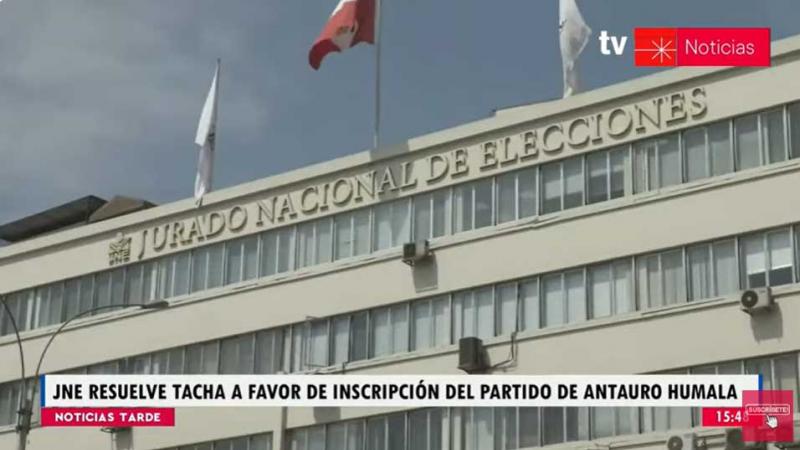 JNE Ratificó Proceso De Inscripción Del Partido De Antauro Humala | TVPerú