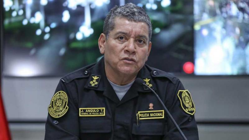 Ejecutivo Jorge Angulo  Comandancia General de la PNP 