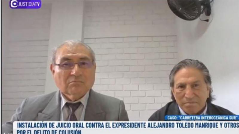 Alejandro Toledo por pagar sobornos a Odebrecht.    