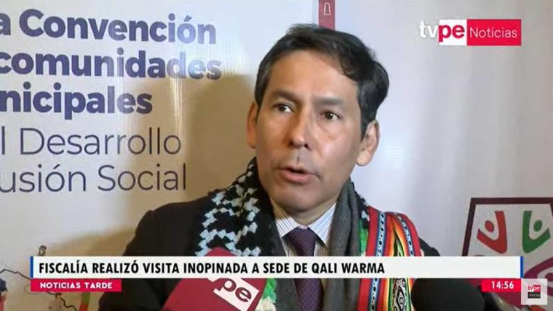 Julio Demartini: “Se sancionará a malos proveedores y funcionarios de Qali Warma”