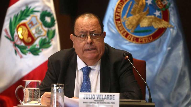 Julio Velarde, presidente del BCR: 