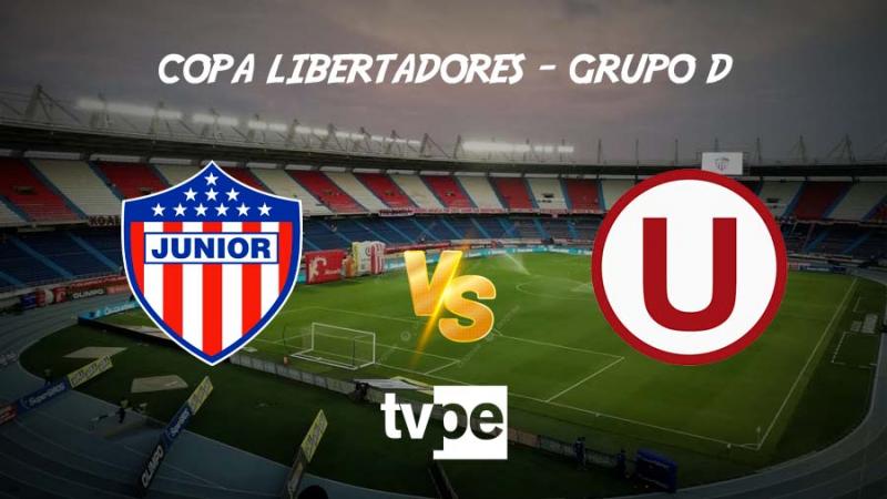 Copa Libertadores: Universitario vs Junior por la fecha 2 del Grupo D