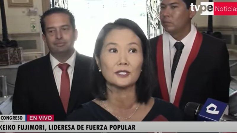 Keiko Fujimori  Constitución Politica 