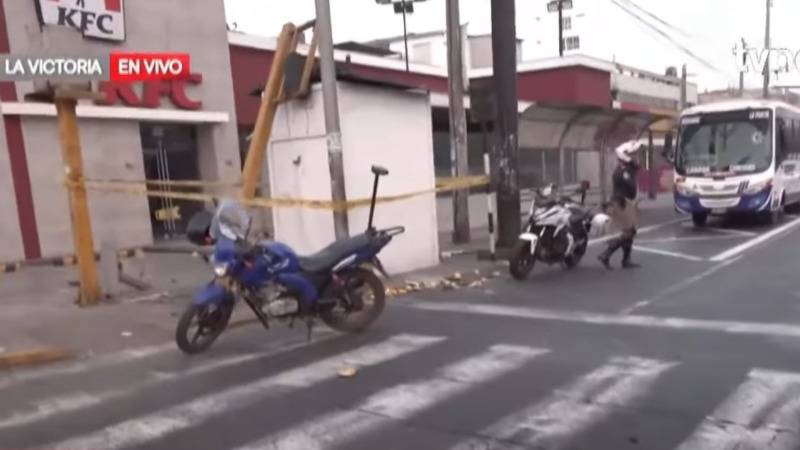 Accidente en la Victoria 