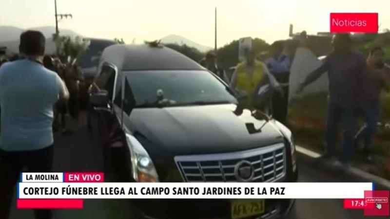 Pedro Suárez-Vértiz restos campo santo Jardines de la Paz