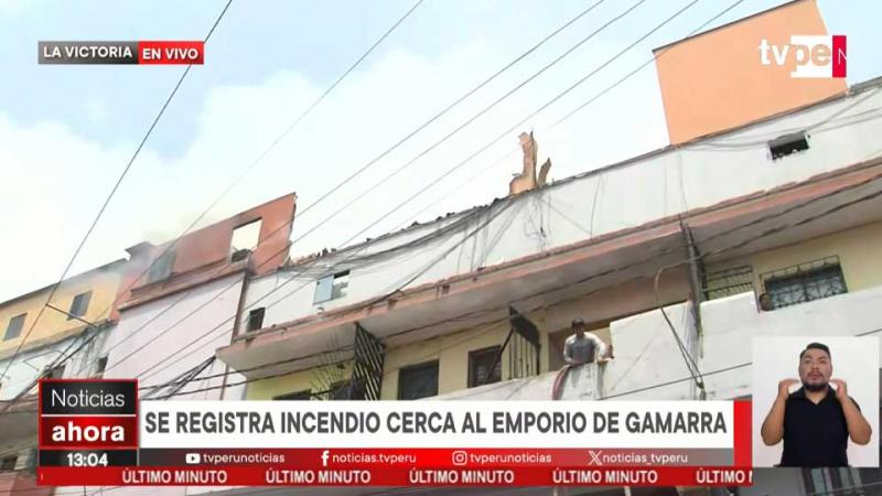 La Victoria: incendio de grandes proporciones se produjo en un vivienda