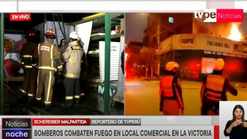 LA VICTORIA INCENDIO