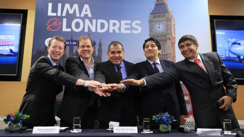 Lima Londres vuelos directos Mincetur MTC