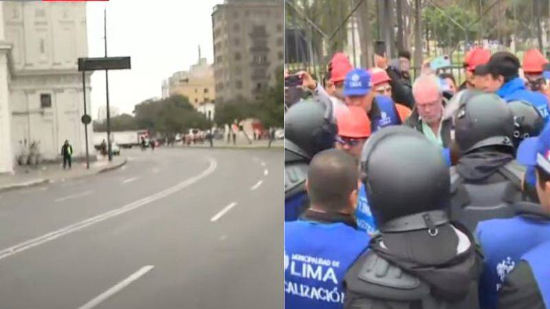 Línea 2 del Metro cierre de vías enfrentamiento