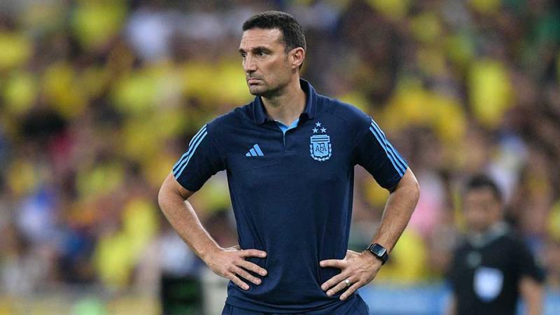 entrenador Lionel Scaloni  selección argentina 