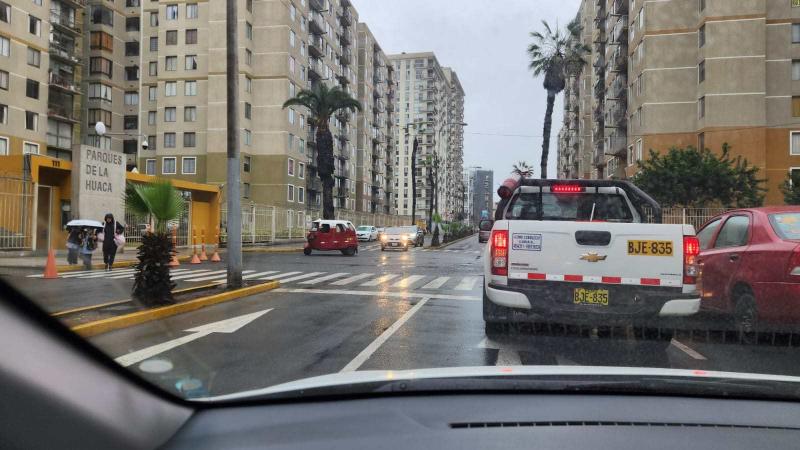 LLOVIZNAS EN LIMA