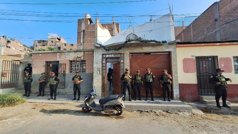 Policía Nacional interviene de organización  criminal los pulpos  