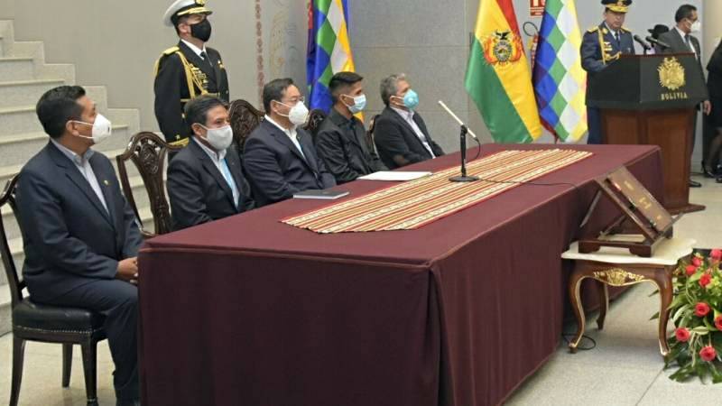 BOLIVIA  GOLPE DE ESTADO  LUIS ARCE  EVO MORALES  LA PAZ