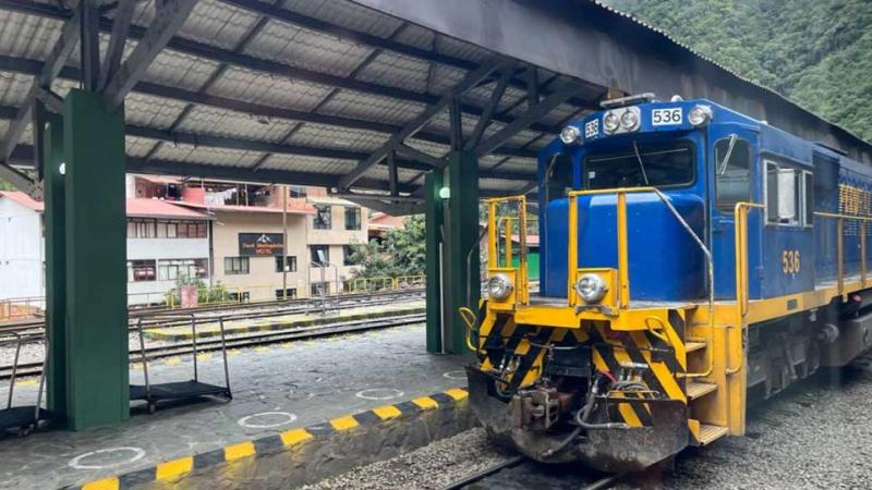 Machu Picchu servicio de trenes