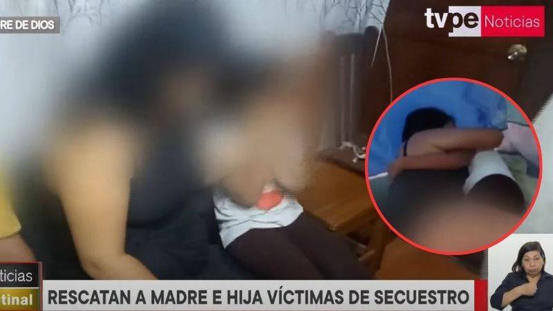 Madre e hija rescatadas