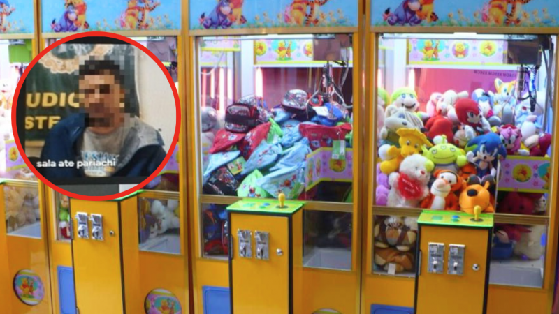 Ate: sentencian a hombre que sustrajo monedas de una máquina de juguetes
