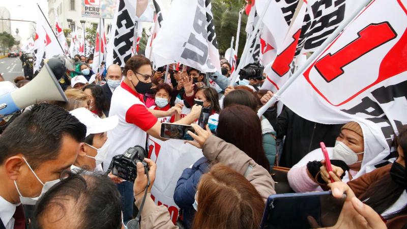 JNE Martín Vizcarra Partido Perú Primero Inscripción inhabilitado