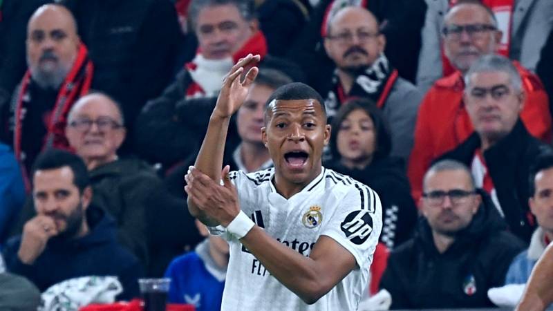 mbappé real madrid la liga españa