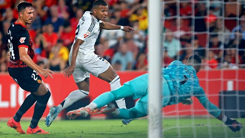 mbappe real madrid mallorca debut vinicius junior españa laliga