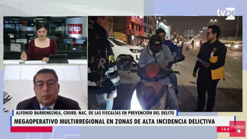 Ministerio Público intervenidos megaoperativo multirregional