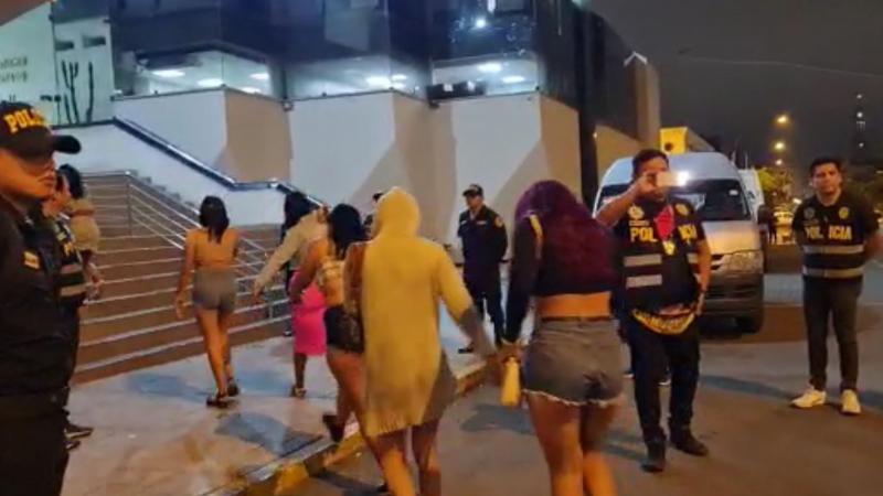 Megaoperativo permite el rescate de 26 extranjeras sometidas a explotación sexual