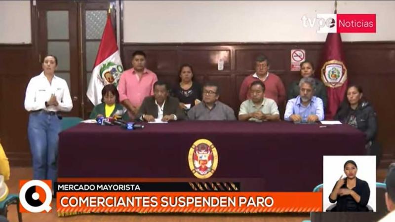 Gran Mercado Mayorista: comerciantes anuncian las suspensión del paro