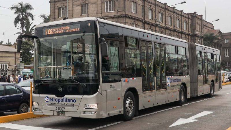 Horarios del metropolitano