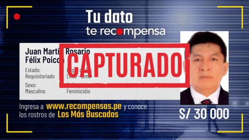 capturan a feminicida en ica
