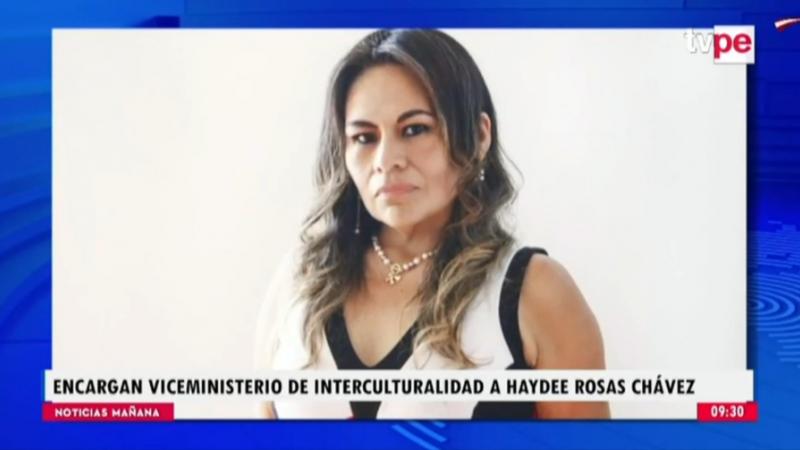 ministerio_de_cultura_encarga_viceministerio_de_interculturalidad_a_haydee_rosas_chavez