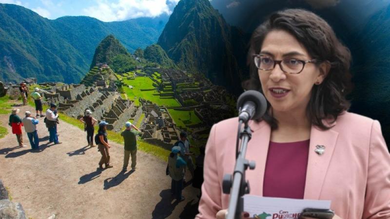 Ministerio de Cultura Leslie Urteaga Machu Picchu