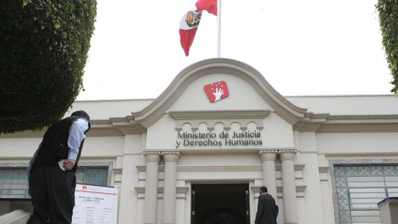 Ministerio de Justicia sobre ley de extinción del dominio