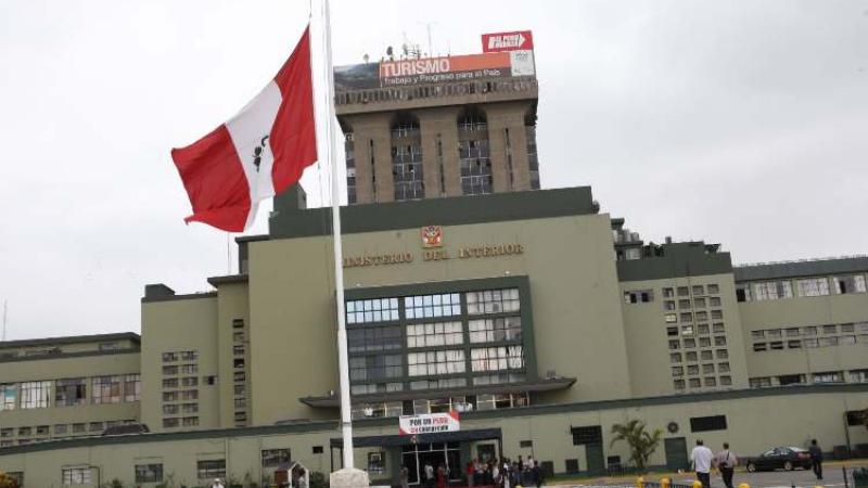 Ministerio de  Interior  Harvey Colchado 