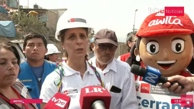 Ministra de Vivienda Sedapal