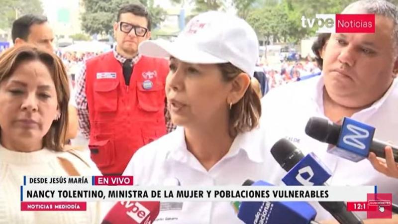 Ministra de la Mujer sobre Ángelo Campos: "No hay ninguna justificación para la violencia"