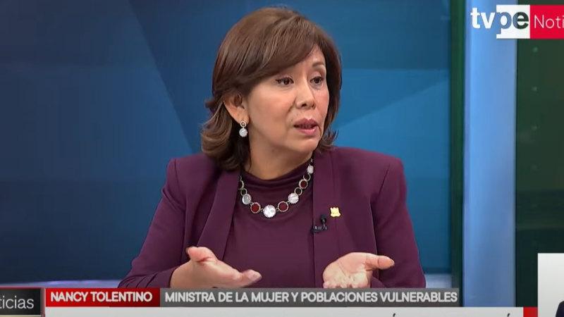 Ministra dela Mujer Sergio Tarache Femnicidio  