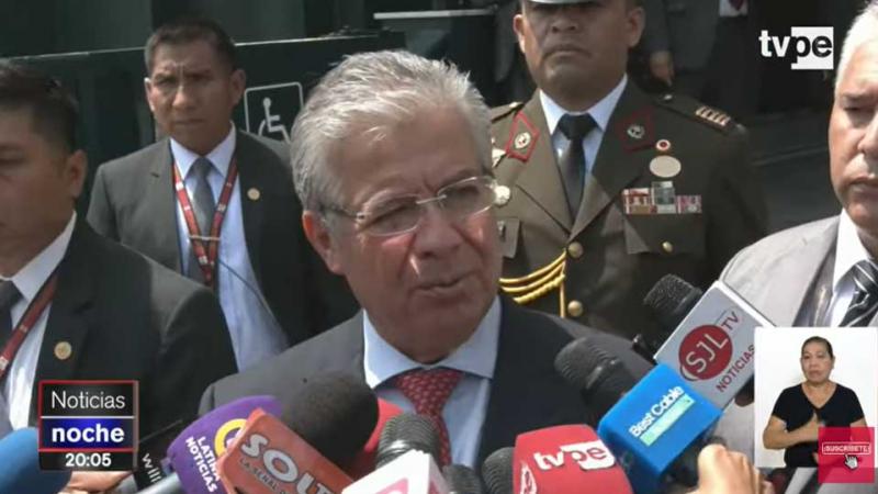 Ministro de Defensa  fallecimiento de militar  Vraem