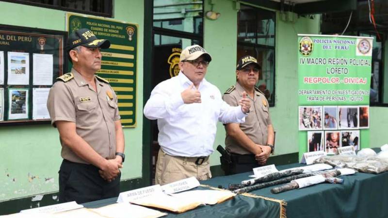 ministro del Interior  “Amanecer Seguro 2024”  Iquitos