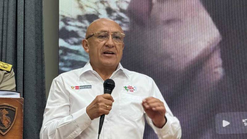 ministro del Interior, Julio Diaz