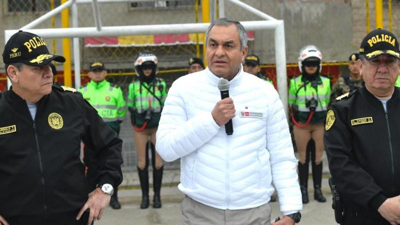 Ministro del Interior Vicente Romero Mininter Estado de emergencia Distritos en emergencia SJL