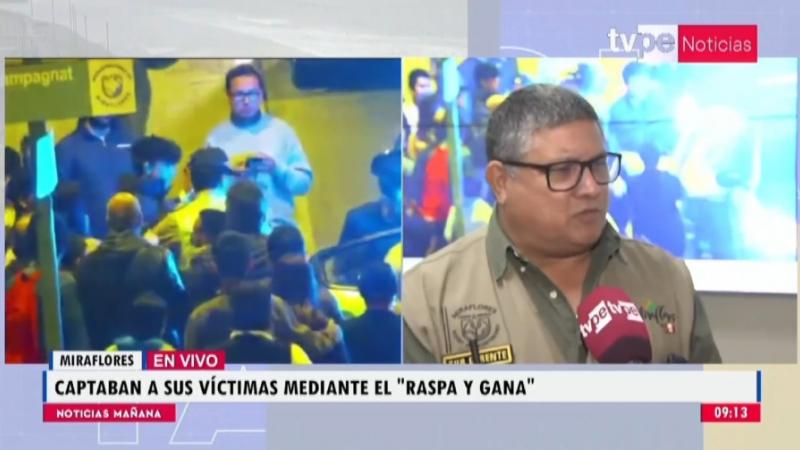 Miraflores estafa delincuencia PNP Fiscalía Serenazgo 