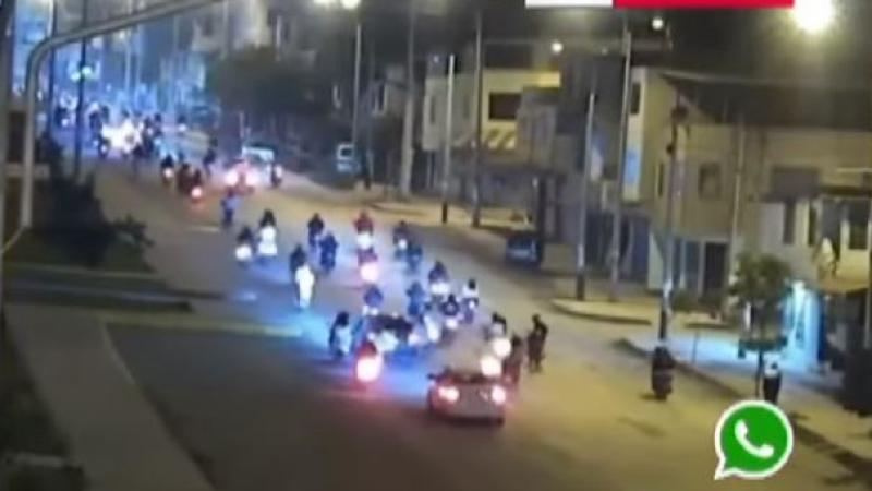 Motociclistas  Villa El Salvador 