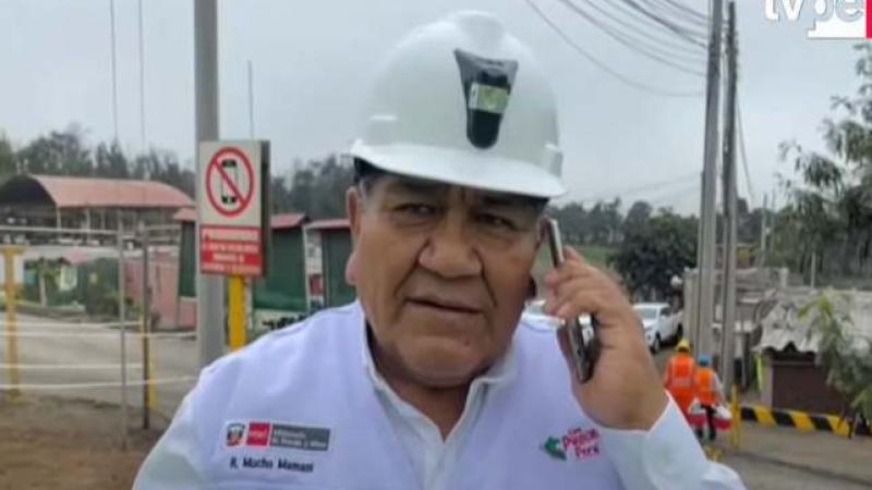 Ministro Romulo Mucho condena atentado en minera La Poderosa  