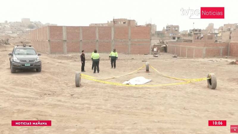 San Martín de Porres  mujer asesinada descampado