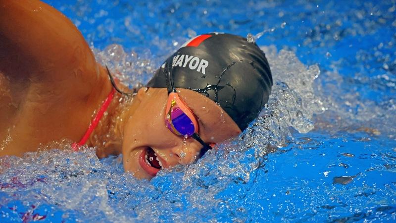 Alexia nadadora natación  Juegos Olímpicos París 2024  videna proyecto legado panamericanos